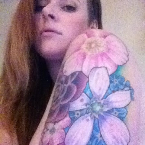 flower tattoos, forget me not tattoo, orange blossom tattoo, dogwood tattoo, camellia tattoo, cherokee rose tattoo
