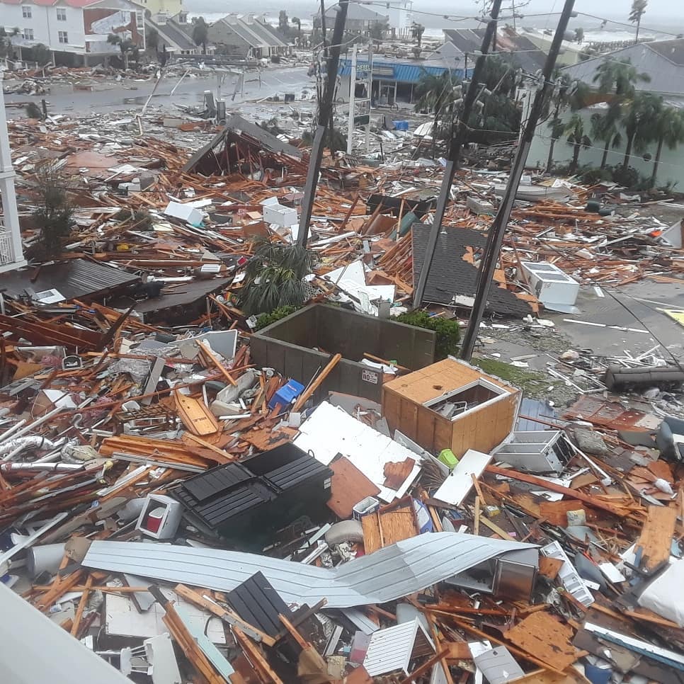 Hurricane Michael Destruction